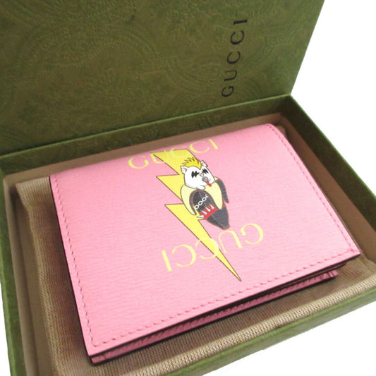 GUCCI Bifold Wallet 701009 leather pink Bananya