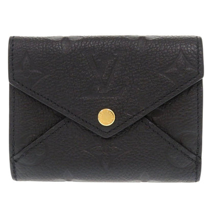LOUIS VUITTON Tri-fold wallet M82133 Monogram Ann Platt Noir Monogram Ann Platt Portefeuille Celeste