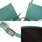 GUCCI Shoulder Bag 117594 GG canvas Blue type Bamboo Women Used Authentic
