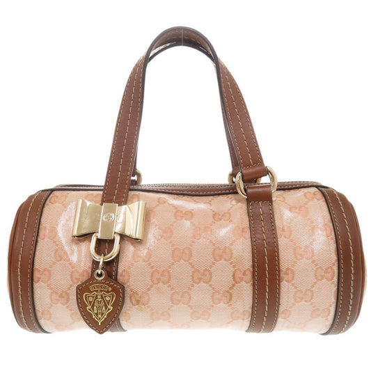 GUCCI Handbag 181485 Crystal GG pink beige Duchessa