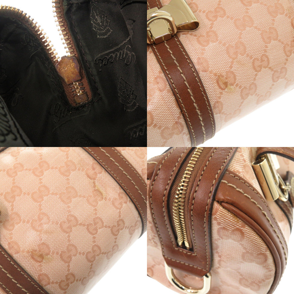 GUCCI Handbag 181485 Crystal GG pink beige Duchessa