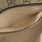 GUCCI Tote Bag 211186 PVC beige Shoulder Bag handbag GG Supreme Women Used Authentic