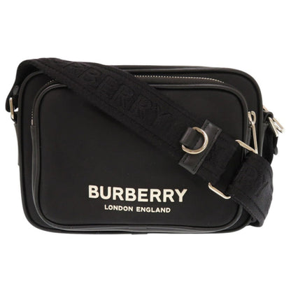 BURBERRY Shoulder Bag Nylon black mens Used Authentic