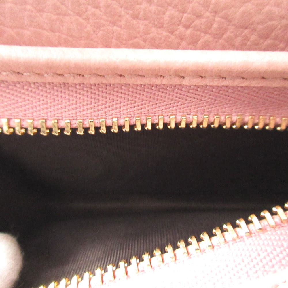 GUCCI Bifold Wallet 658610 Leather, GG Supreme pink GG Marmont
