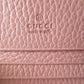 GUCCI Bifold Wallet 658610 Leather, GG Supreme pink GG Marmont
