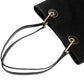 GUCCI Tote Bag 120840 GG canvas, leather black GG canvas