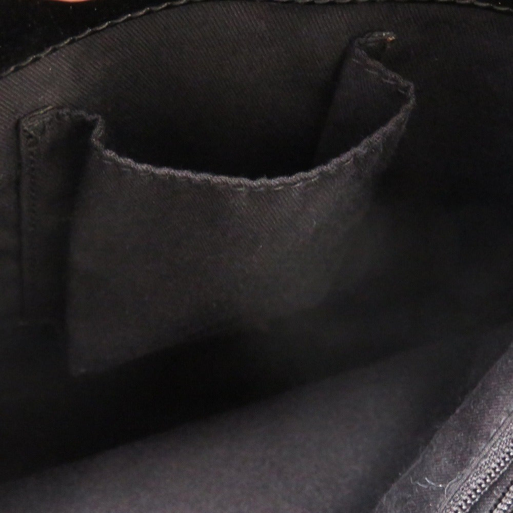 GUCCI Tote Bag 120840 GG canvas, leather black GG canvas