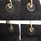 GUCCI Tote Bag 120840 GG canvas, leather black GG canvas
