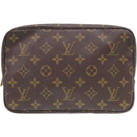 LOUIS VUITTON business bag M47524 Monogram canvas Brown Monogram Truth Cracking T 23
