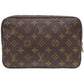 LOUIS VUITTON business bag M47524 Monogram canvas Brown Monogram Truth Cracking T 23
