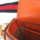 GUCCI Shoulder Bag 726863 leather Orange Horsebit