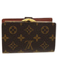 LOUIS VUITTON Bifold Wallet M61663 Monogram canvas Brown Monogram Porto Monevier Vienova