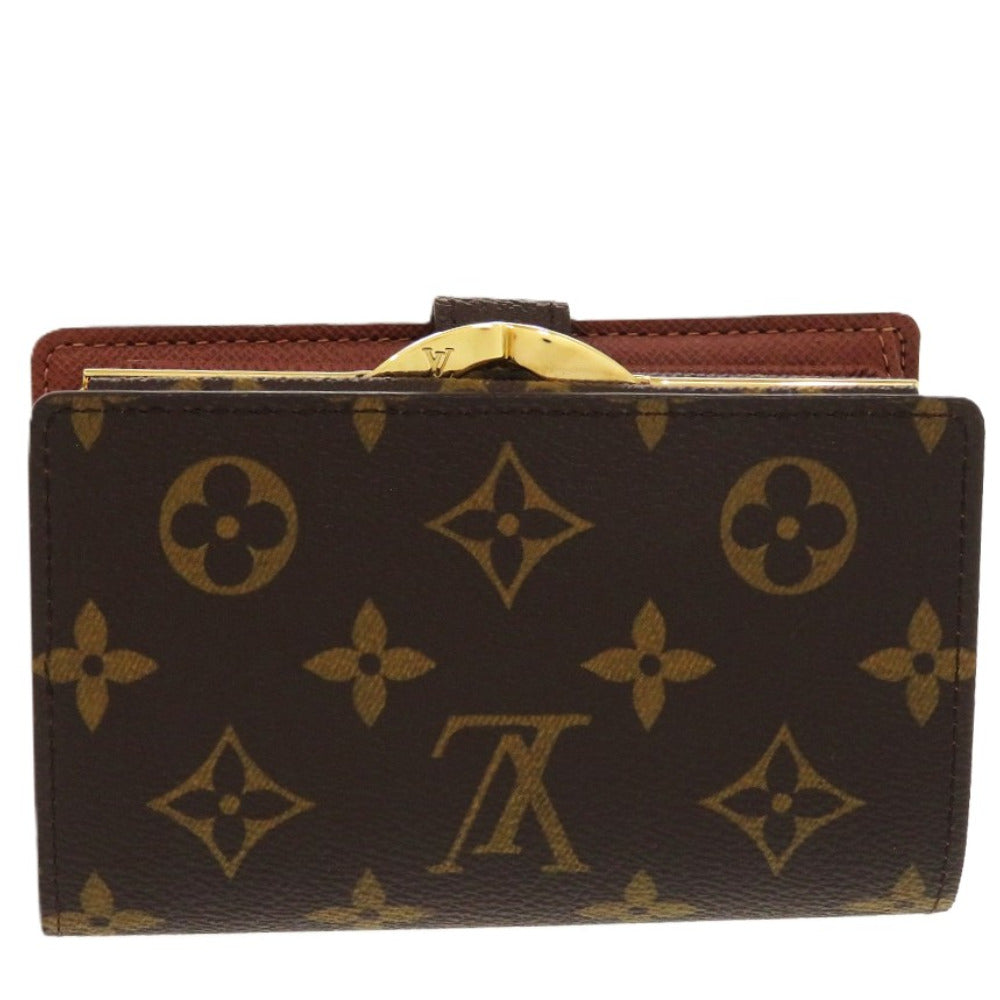 LOUIS VUITTON Bifold Wallet M61663 Monogram canvas Brown Monogram Porto Monevier Vienova