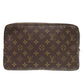 LOUIS VUITTON business bag M47522 Monogram canvas Brown Monogram Truth Cracking Ty 28