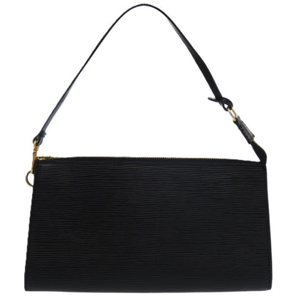 LOUIS VUITTON Pouch AR0064 Epi Leather Noir Epi Pochette Accessoires