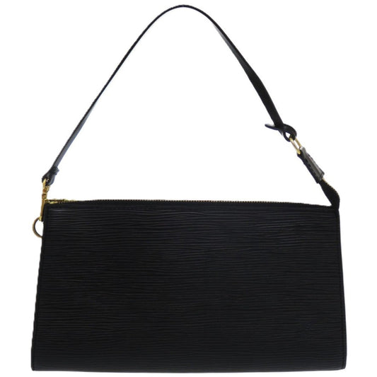 LOUIS VUITTON Pouch AR0064 Epi Leather Noir Epi Pochette Accessoires