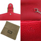 GUCCI Long Wallet Purse 746056 leather Red Dionysus