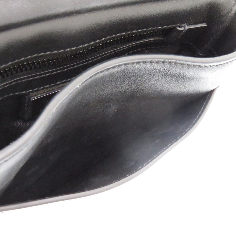 PRADA Shoulder Bag leather black