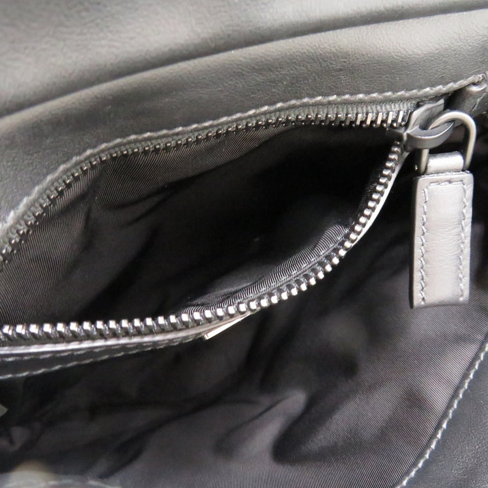 PRADA Shoulder Bag leather black