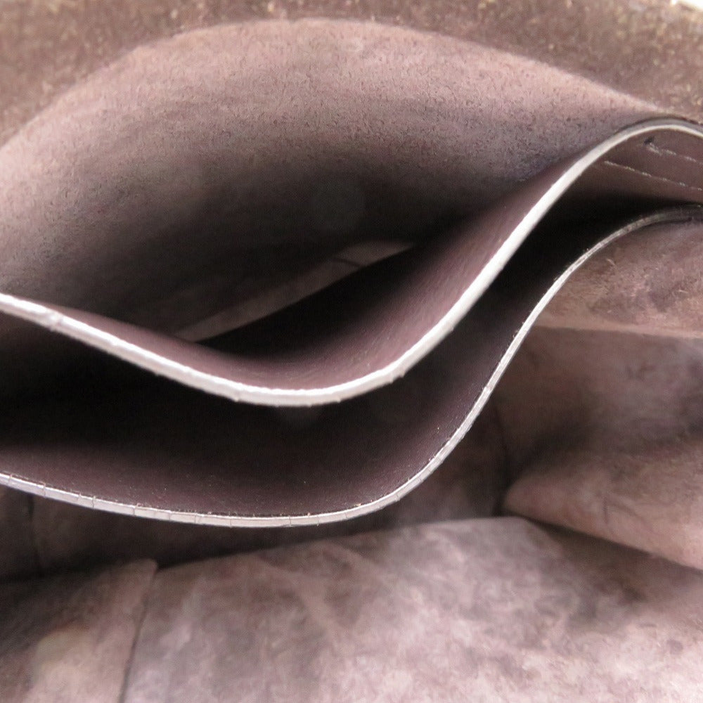 CELINE Shoulder Bag leather black Big bag Bucket