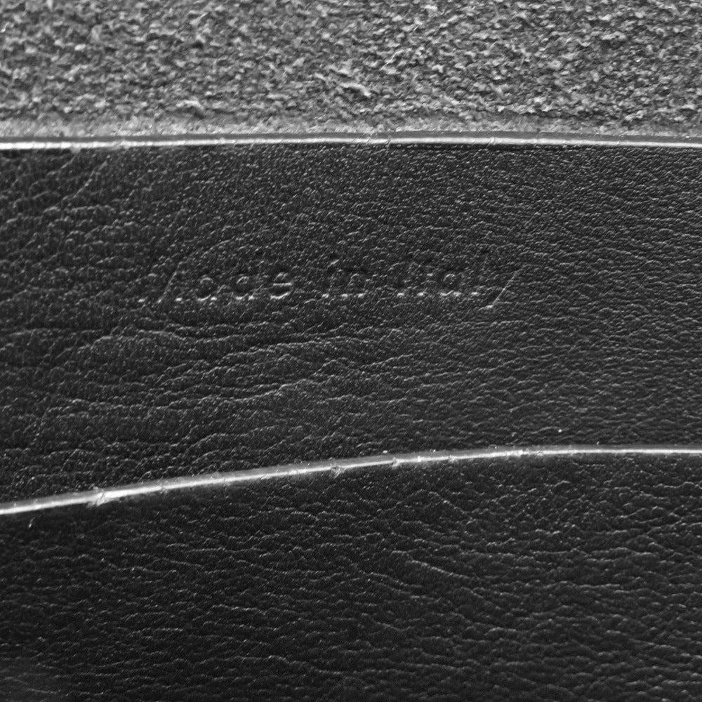 CELINE Shoulder Bag leather black Big bag Bucket