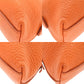 PRADA Pouch leather Orange