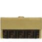 FENDI Long Wallet Purse AG20193 canvas Brown Zucca W Hook Wallet