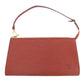 LOUIS VUITTON Pouch M52943 Epi Leather Brown Epi Pochette Accessoar