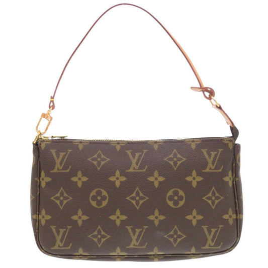 LOUIS VUITTON Pouch M51980 Monogram canvas Brown Monogram Pochette Accessoires