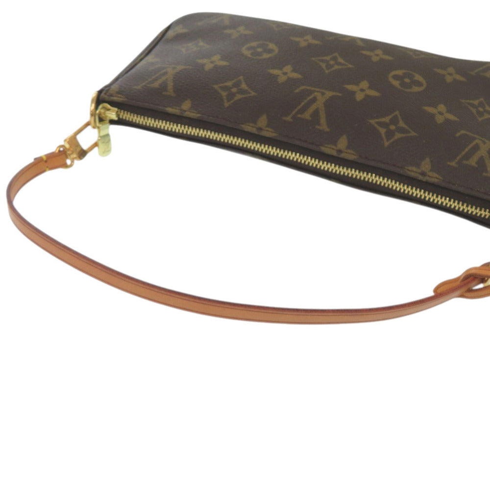 LOUIS VUITTON Pouch M51980 Monogram canvas Brown Monogram Pochette Accessoires