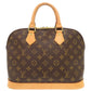 LOUIS VUITTON Handbag M51130 Monogram canvas Brown Monogram Alma