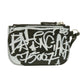 BALENCIAGA Coin case 776769 leather black Le Cagoule Graffiti