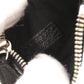 BALENCIAGA Coin case 776769 leather black Le Cagoule Graffiti