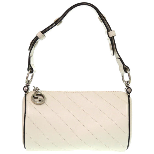 GUCCI Shoulder Bag 760170 leather white Blondy