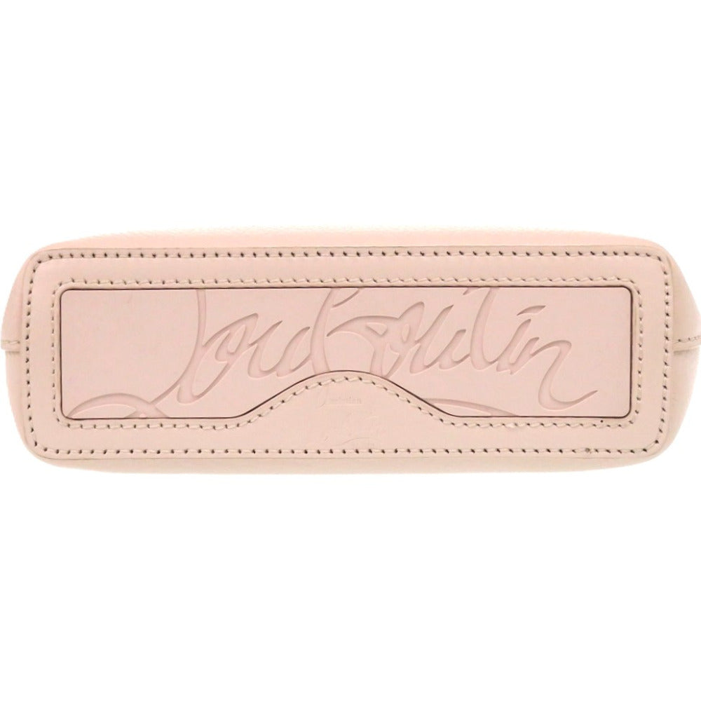 Christian Louboutin Tote Bag Calfskin pink beige