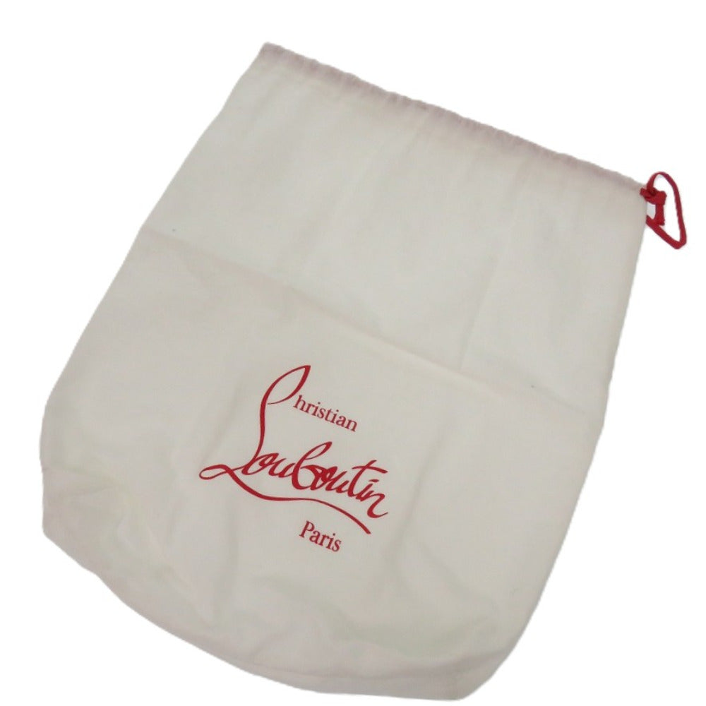 Christian Louboutin Tote Bag Calfskin pink beige