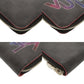 LOUIS VUITTON Long Wallet Purse N60306 Damier Grafitto Canvas gray Damier Grafitte Zippy Wallet Vertical