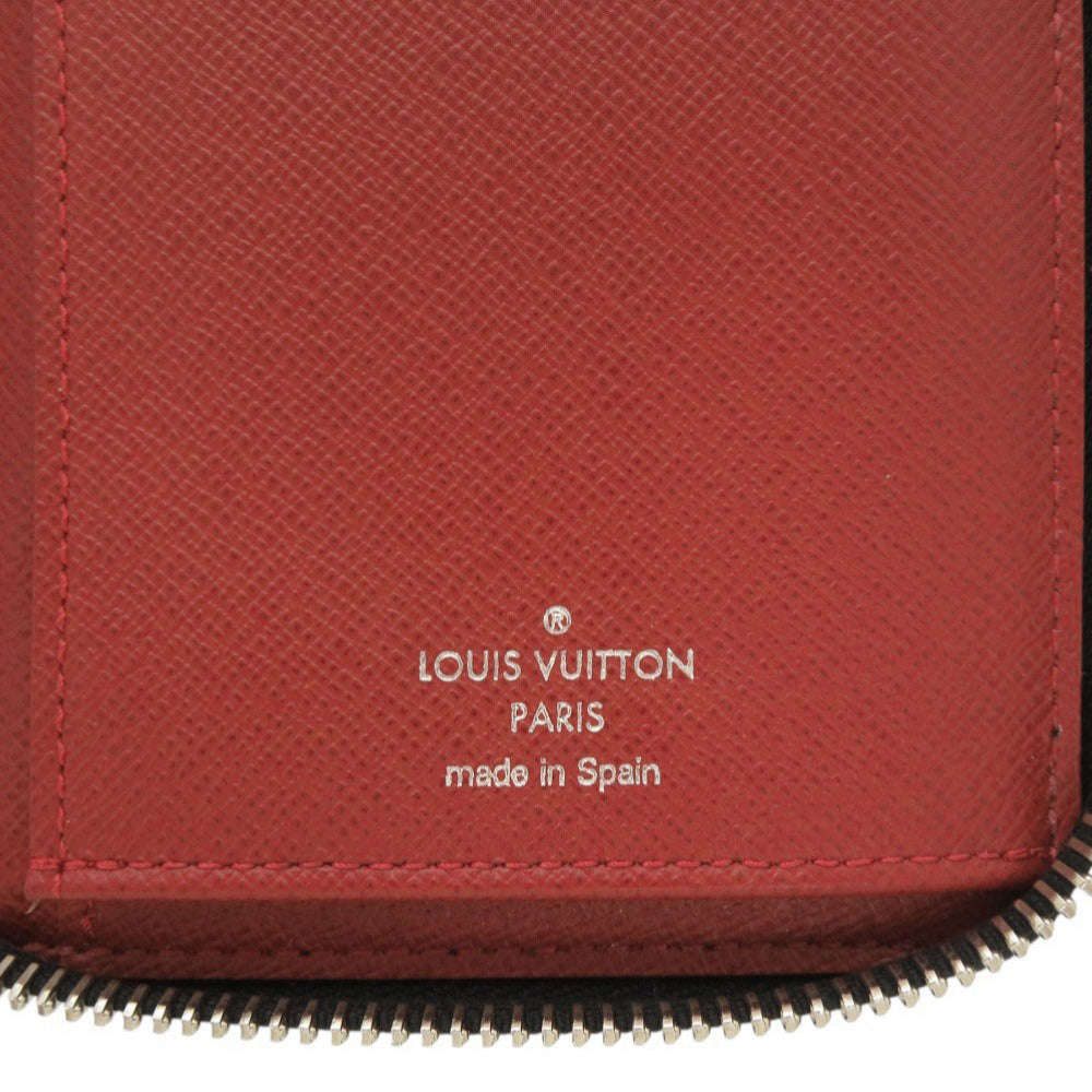 LOUIS VUITTON Long Wallet Purse N60306 Damier Grafitto Canvas gray Damier Grafitte Zippy Wallet Vertical
