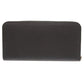 PRADA Long Wallet Purse leather black
