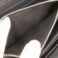 PRADA Long Wallet Purse leather black