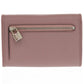 LOEWE Long Wallet Purse leather purple Amazona anagram