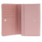 LOEWE Long Wallet Purse leather purple Amazona anagram