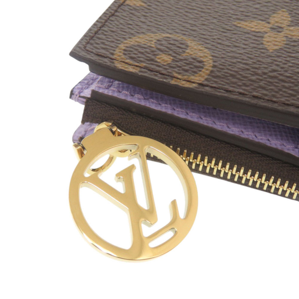 LOUIS VUITTON Bifold Wallet M82415 Monogram canvas Brown Monogram Portefeuille Lisa