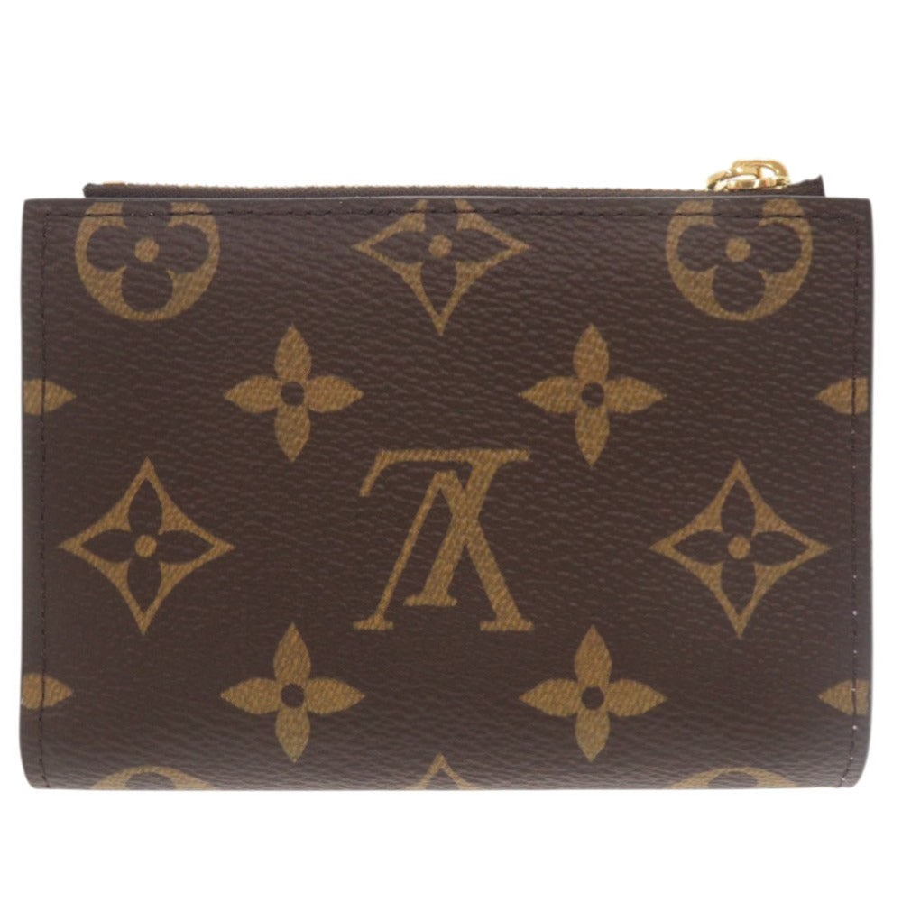LOUIS VUITTON Bifold Wallet M82415 Monogram canvas Brown Monogram Portefeuille Lisa
