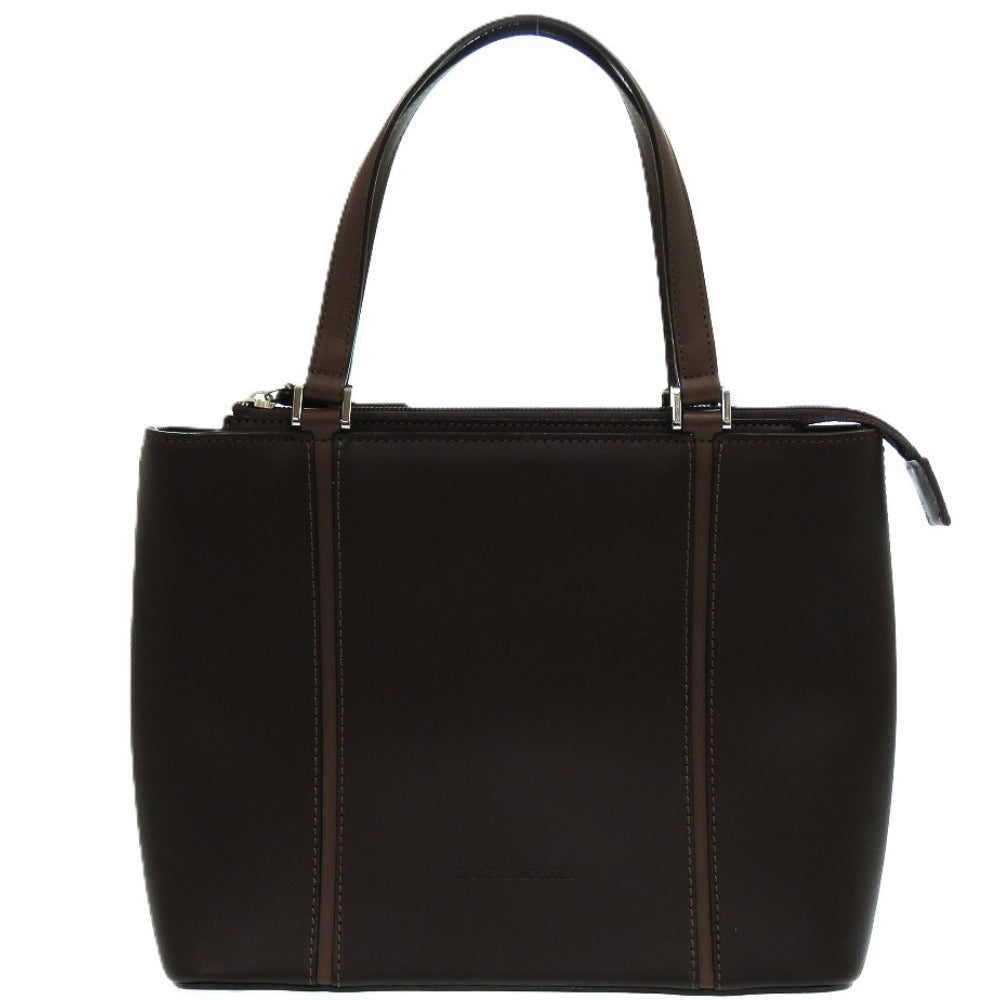 BURBERRY Tote Bag leather Brown Nova Check