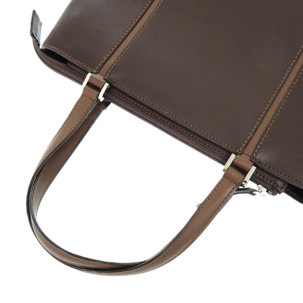 BURBERRY Tote Bag leather Brown Nova Check