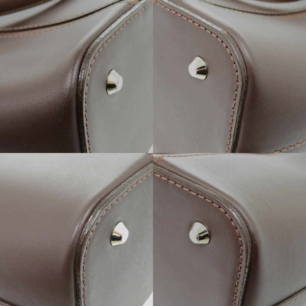 BURBERRY Tote Bag leather Brown Nova Check
