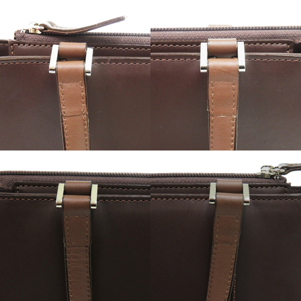 BURBERRY Tote Bag leather Brown Nova Check