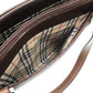 BURBERRY Tote Bag leather Brown Nova Check