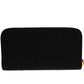 PRADA Long Wallet Purse Nylon black Wrinkles processing
